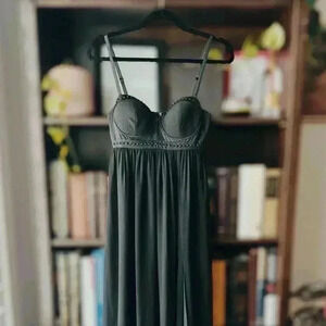 Guess by Marciano Studded Bustier Maxi Dress